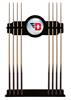 University of Dayton Solid Wood Cue Rack with a Black Finish