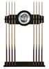 Georgetown University Solid Wood Cue Rack with a Black Finish