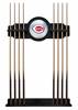 Cincinnati Reds Solid Wood Cue Rack with a Black Finish