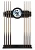 Colorado Rockies Solid Wood Cue Rack with a Black Finish