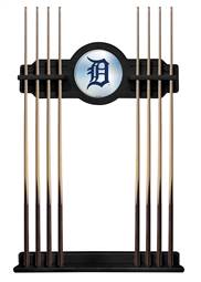 Detroit Tigers Solid Wood Cue Rack with a Black Finish