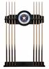 Houston Astros Solid Wood Cue Rack with a Black Finish