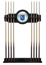 Kansas City Royals Solid Wood Cue Rack with a Black Finish