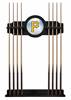 Pittsburgh Pirates Solid Wood Cue Rack with a Black Finish
