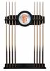 San Francisco Giants Solid Wood Cue Rack with a Black Finish