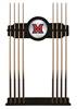 Miami University (OH) Solid Wood Cue Rack with a Black Finish