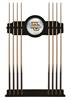 Marquette University Solid Wood Cue Rack with a Black Finish