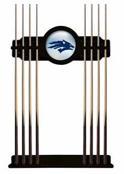 University of Nevada Solid Wood Cue Rack with a Black Finish