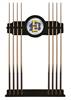 South Dakota State University Solid Wood Cue Rack with a Black Finish