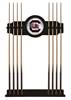 University of South Carolina Solid Wood Cue Rack with a Black Finish