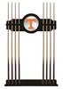 University of Tennessee Solid Wood Cue Rack with a Black Finish