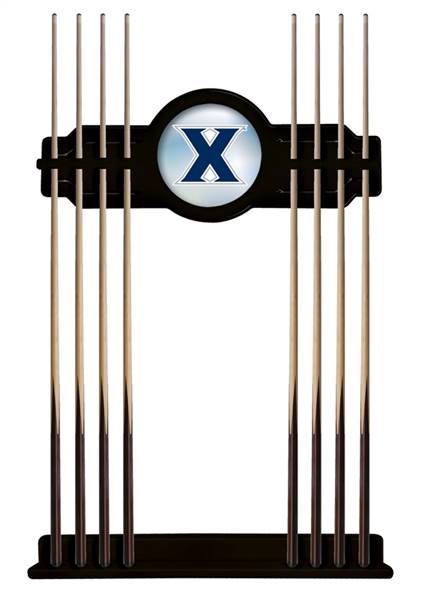 Xavier Solid Wood Cue Rack with a Black Finish
