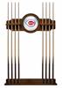 Cincinnati Reds Solid Wood Cue Rack with a Chardonnay Finish