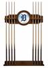 Detroit Tigers Solid Wood Cue Rack with a Chardonnay Finish
