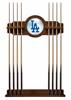 Los Angeles Dodgers Solid Wood Cue Rack with a Chardonnay Finish