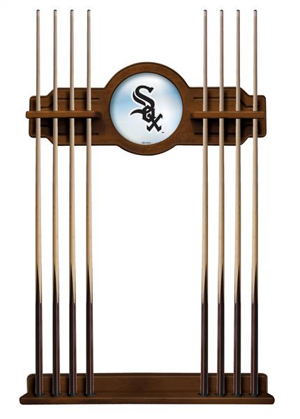 Chicago White Sox Solid Wood Cue Rack with a Chardonnay Finish