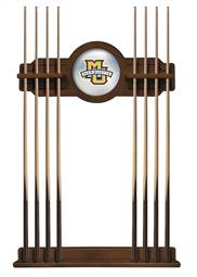 Marquette University Solid Wood Cue Rack with a Chardonnay Finish