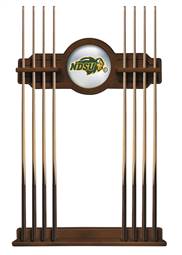 North Dakota State University Solid Wood Cue Rack with a Chardonnay Finish