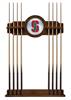 Stanford University Solid Wood Cue Rack with a Chardonnay Finish
