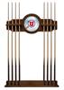 University of Utah Solid Wood Cue Rack with a Chardonnay Finish