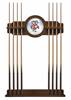 University of Wisconsin (Badger) Solid Wood Cue Rack with a Chardonnay Finish