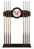 Eastern Washington University Solid Wood Cue Rack with a English Tudor Finish