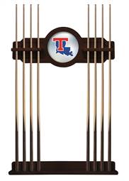 Louisiana Tech University Solid Wood Cue Rack with a English Tudor Finish