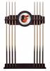 Baltimore Orioles Solid Wood Cue Rack with a English Tudor Finish