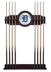 Detroit Tigers Solid Wood Cue Rack with a English Tudor Finish