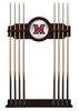 Miami University (OH) Solid Wood Cue Rack with a English Tudor Finish