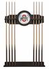 Ohio State University Solid Wood Cue Rack with a English Tudor Finish