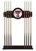 Texas Tech University Solid Wood Cue Rack with a English Tudor Finish
