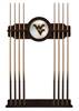 West Virginia University Solid Wood Cue Rack with a English Tudor Finish