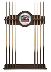 University of Alabama (Elephant) Solid Wood Cue Rack with a Navajo Finish