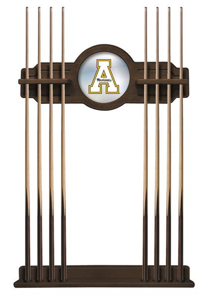 Appalachian State University Solid Wood Cue Rack with a Navajo Finish