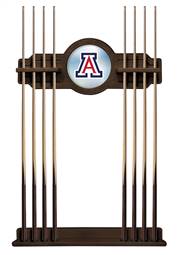 University of Arizona Solid Wood Cue Rack with a Navajo Finish