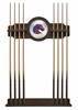 Boise State University Solid Wood Cue Rack with a Navajo Finish