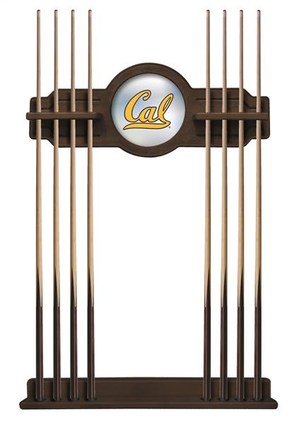 University of California Solid Wood Cue Rack with a Navajo Finish
