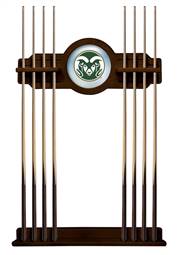 Colorado State University Solid Wood Cue Rack with a Navajo Finish