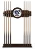 Creighton University Solid Wood Cue Rack with a Navajo Finish