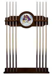 East Carolina University Solid Wood Cue Rack with a Navajo Finish