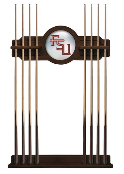 Florida State (Script) Solid Wood Cue Rack with a Navajo Finish