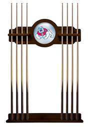 Fresno State University Solid Wood Cue Rack with a Navajo Finish