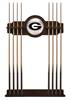 University of Georgia (G) Solid Wood Cue Rack with a Navajo Finish