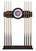 Chicago Cubs Solid Wood Cue Rack with a Navajo Finish