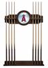Los Angeles Angels Solid Wood Cue Rack with a Navajo Finish