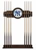 New York Yankees Solid Wood Cue Rack with a Navajo Finish