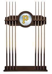 Pittsburgh Pirates Solid Wood Cue Rack with a Navajo Finish