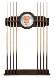 San Francisco Giants Solid Wood Cue Rack with a Navajo Finish