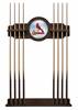 St. Louis Cardinals Solid Wood Cue Rack with a Navajo Finish